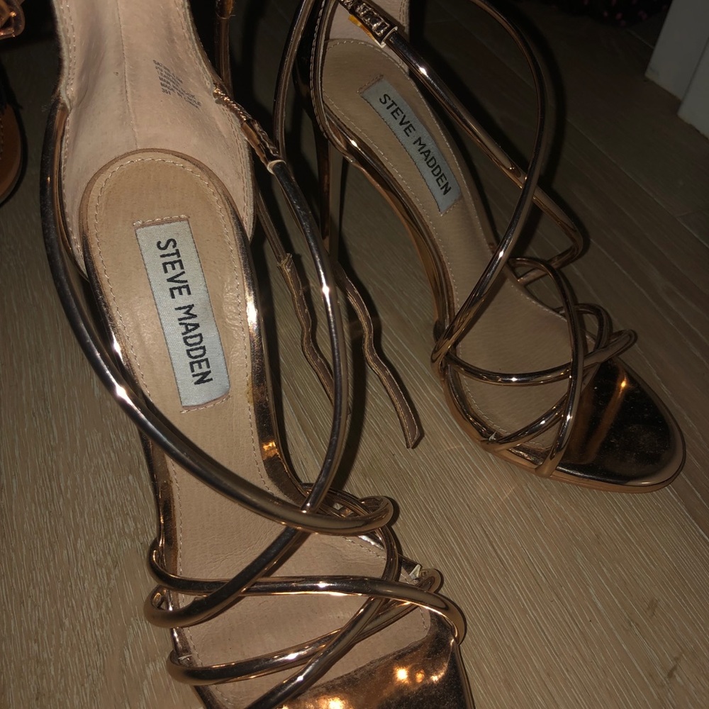 Steve Madden strappy heels